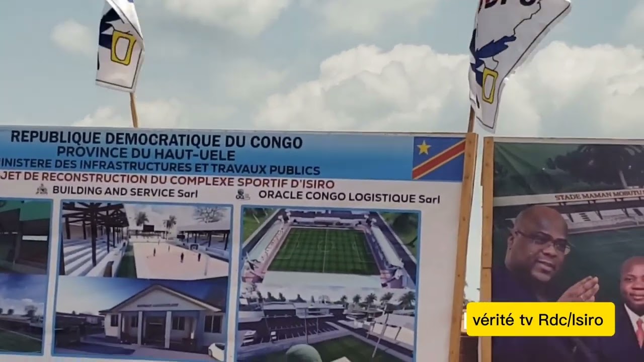 Début de construction de stade Maman Mobutu de Kinkole un motif de satisfaction pour ir Trésor