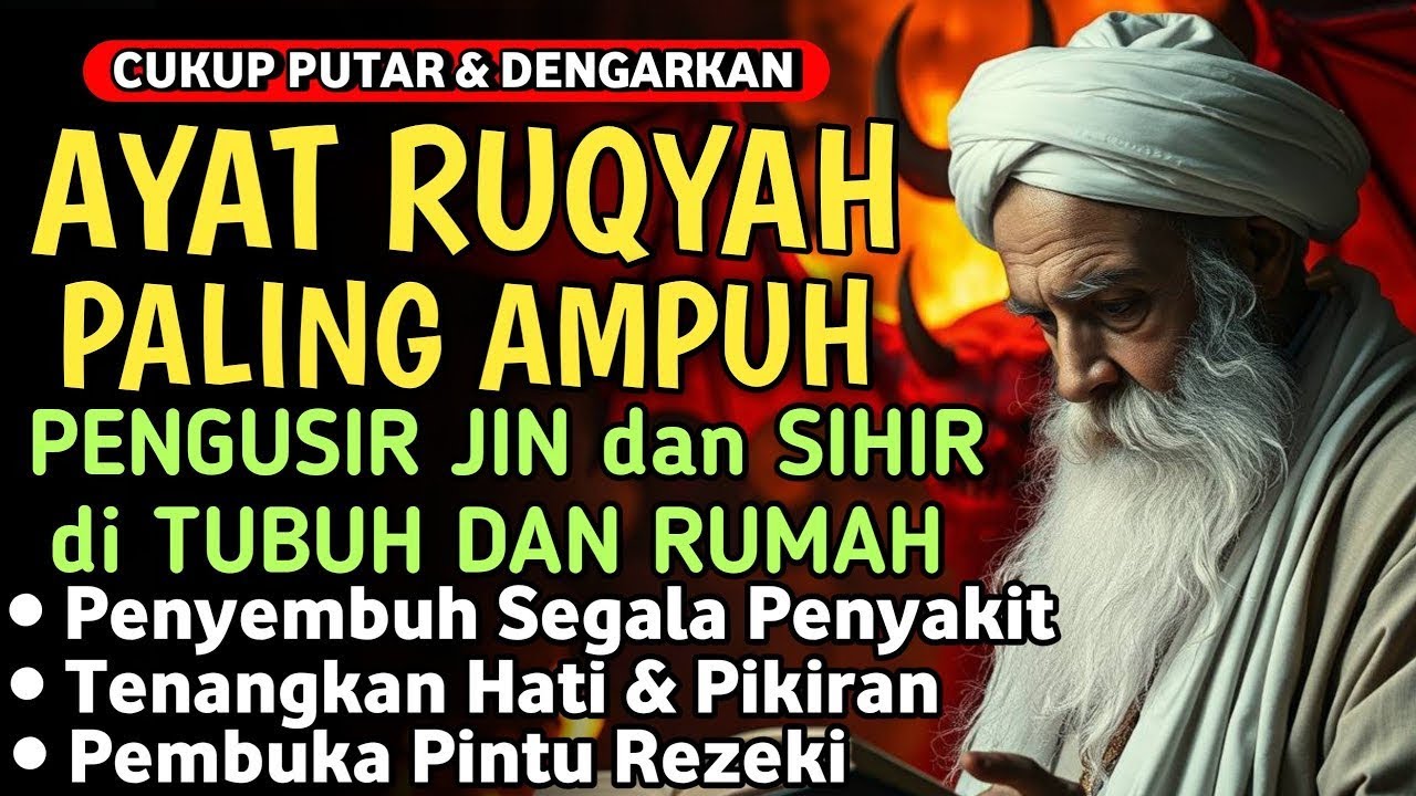RAMADHAN RUQYAH RUMAH, PENGUSIR JIN, SETAN & SIHIR, PENENANG HATI DAN FIKIRAN | By Alaa Yasser