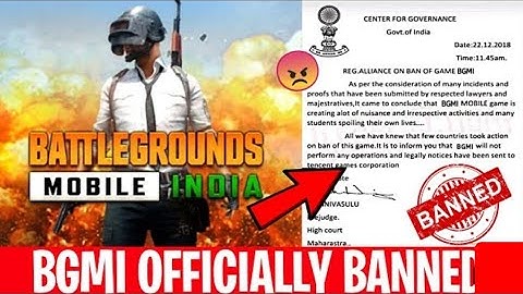 😱 BGMI BANNED 🚫NOT SHOWING ON PLAY STORE & APP STORE 😭OFFICIAL STATEMENT