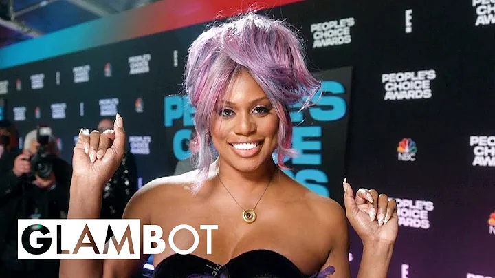 Laverne Cox GLAMBOT: Behind the Scenes at 2021 PCA...