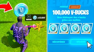 J’ai testé des MYTHES pour avoir des V-BUCKS GRATUIT sur Fortnite !