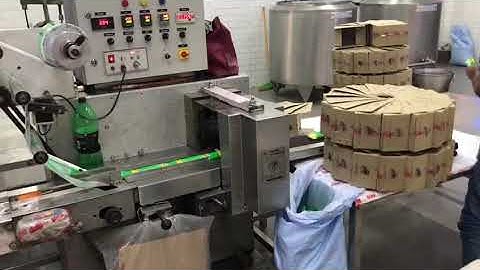 FLOW WRAP PACKING MACHINE ICE CANDY