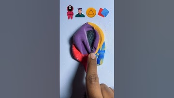 Guess The Mixed Color of Squid Game 2 part41 #squidgame2 #colormixing #satisfying #asmr