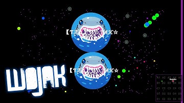 WoJAK - Teaming With  Random Guy (again :D) // Agar.io