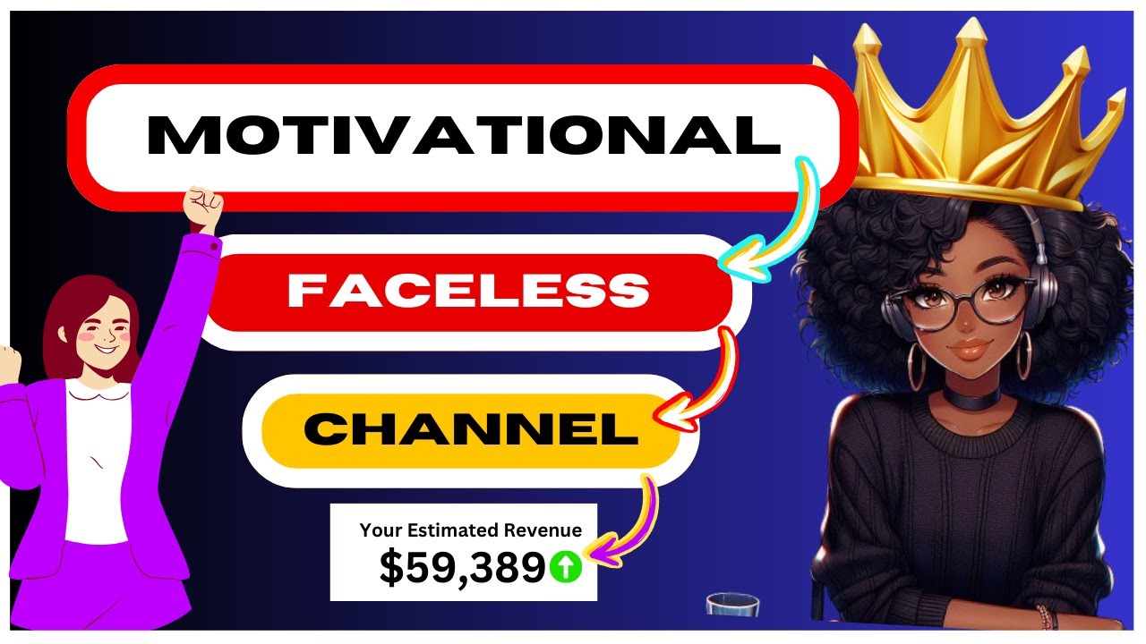 How To Create Viral Motivational Videos with AI | Faceless YouTube Full ...