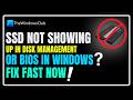 SSD Not Showing Up In Disk Management Or BIOS In Windows 11 mp3