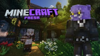 🟣Бета-Релиз - Играем На Сервере Freshcraft / Выживание Майнкрафт - Стрим #12