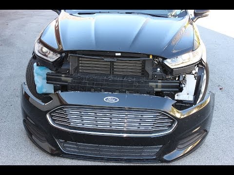 Ford Fusion Front Bumper Cover Removal (2013+ ) Second Generation