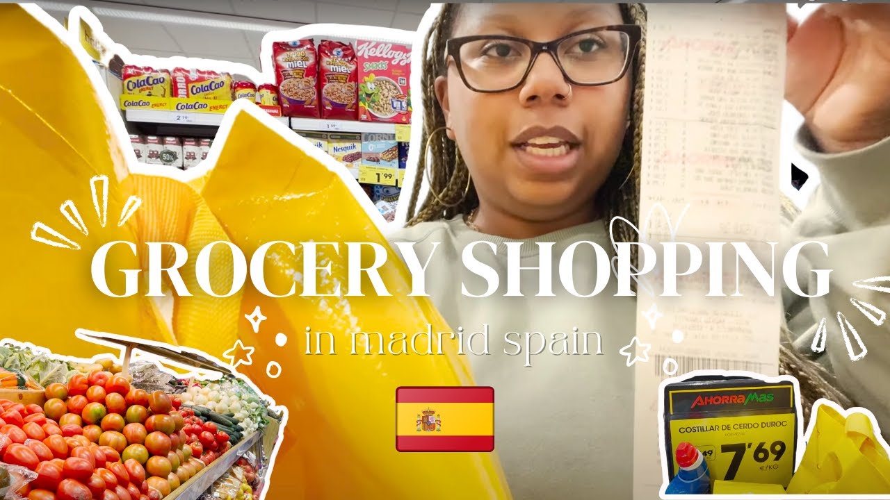 SPAIN VLOG Come Grocery Shopping with me in Spain YouTube