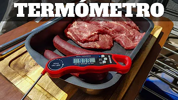 Como medir a temperatura da carne?