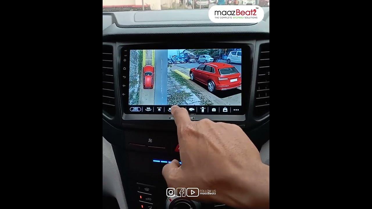 Carsanbo Car 360-degree 4 Cameras 2D Surround View Reversing