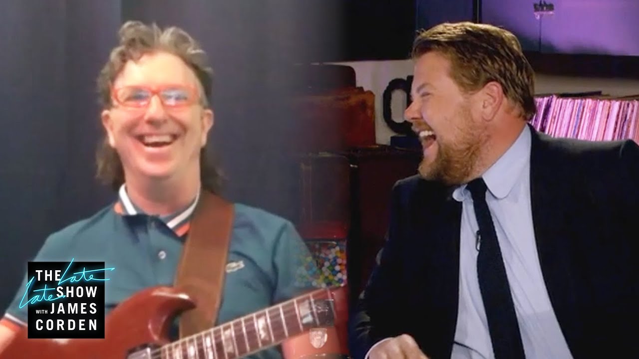 There's a Mullet on The Late Late Show