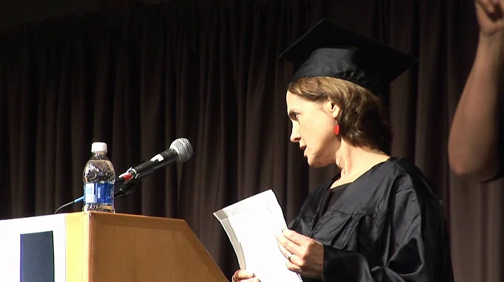 Commencement 2012: Student speaker  Alison Clement