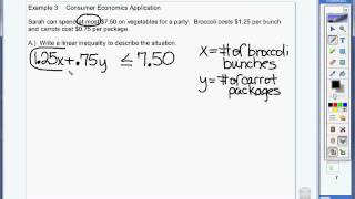 5.5 Example 3  Application of Linear Inequalities