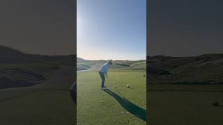 Tee Shot on the Par 3 12th at West Lancashire Golf Club 🏌️👉 #youtubeshorts #shorts #golf #golfn