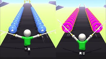 Twin Blade Slicer Game! Satisfying and Relaxing ASMR Slicing Video