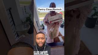@operationniki PANTRY CLEAN/RESTOCK WITH ME #shorts