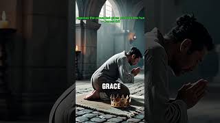 Lower yourself before God, and His grace will lift you.