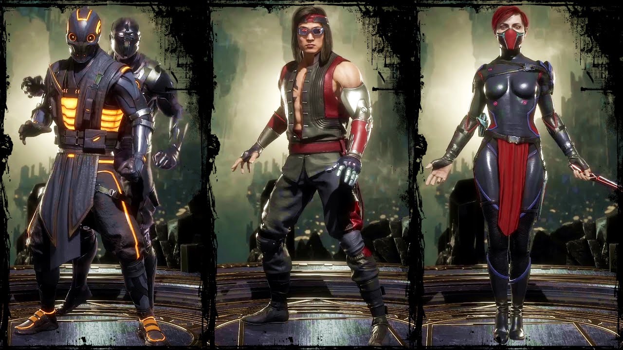 Mortal Kombat 11 Ultimate - Time Warriors Skin Pack Showcase - YouTube