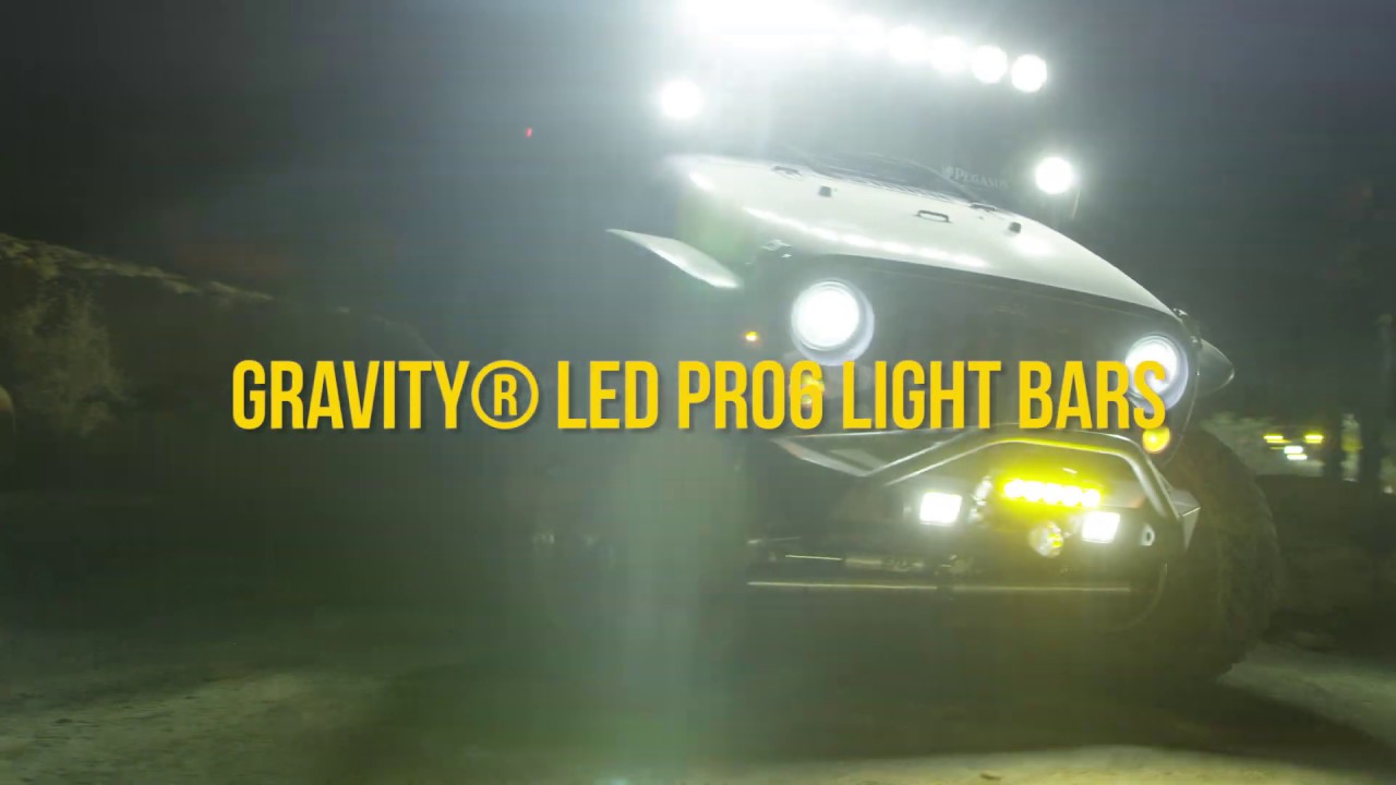KC HiLiTES 50 in Pro6 Gravity LED - 8-Light - Light Bar System - 160W Combo Beam 91308