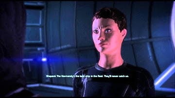 Mass Effect 1: Tali on stealing the Normandy