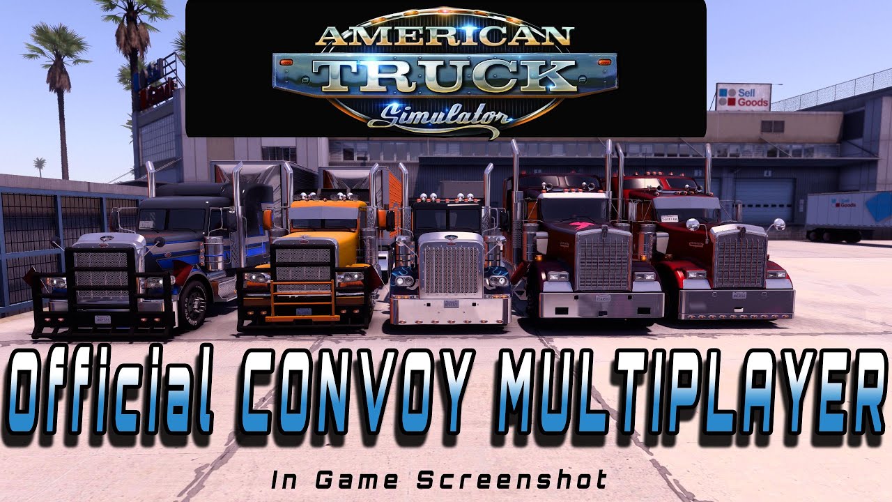 Convoy Run American Truck Simulator Convoy (Beta) First Convoy Run - YouTube