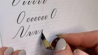 Learn Basic Copperplate Calligraphy Strokes