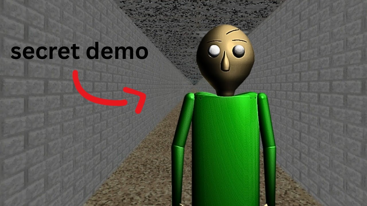 I Found a SECRET Demo of Baldis Basics