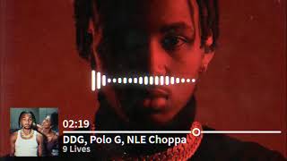 DDG - 9 Lives (feat. Polo G \& NLE Choppa) (Clean)
