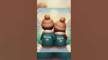 🌹Waseem & Mahek🌹| #ytshorts #shorts #youtubeshorts #trending #name #bakra #eid #waseem #mahek