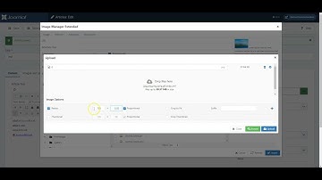 Joomla and JCE PRO - uploading and resizing images