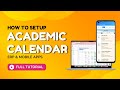 Setup Academic Calendar For Schools, Colleges | School Management Software | College ERP System 2026