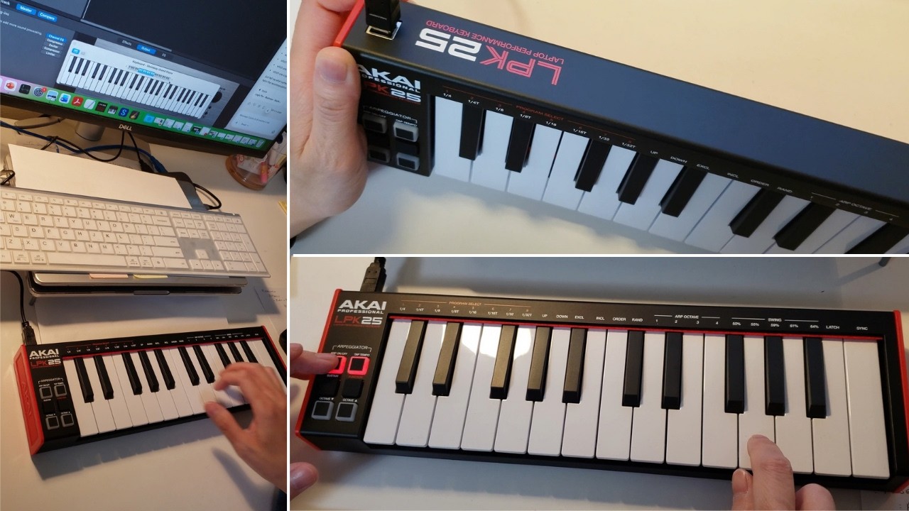Akai Pro LPK25 Setup & Demo for Composers, Songwriters