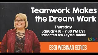 Teamwork Makes the Dream Work with Crystal Radke