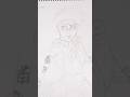 🔥 Gyomei Himejima Sketch Demon Slayer Hashira Drawing ✍️ Anime Art #anime #ytshorts #youtubeshorts