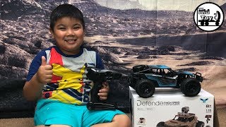 UNBOXING REMOTE CONTROL CAR KID TOYS || KID TOY TV || 1/16 off road rc truck review and tested