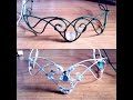 Elven  fairy crown diadem diy tutorial