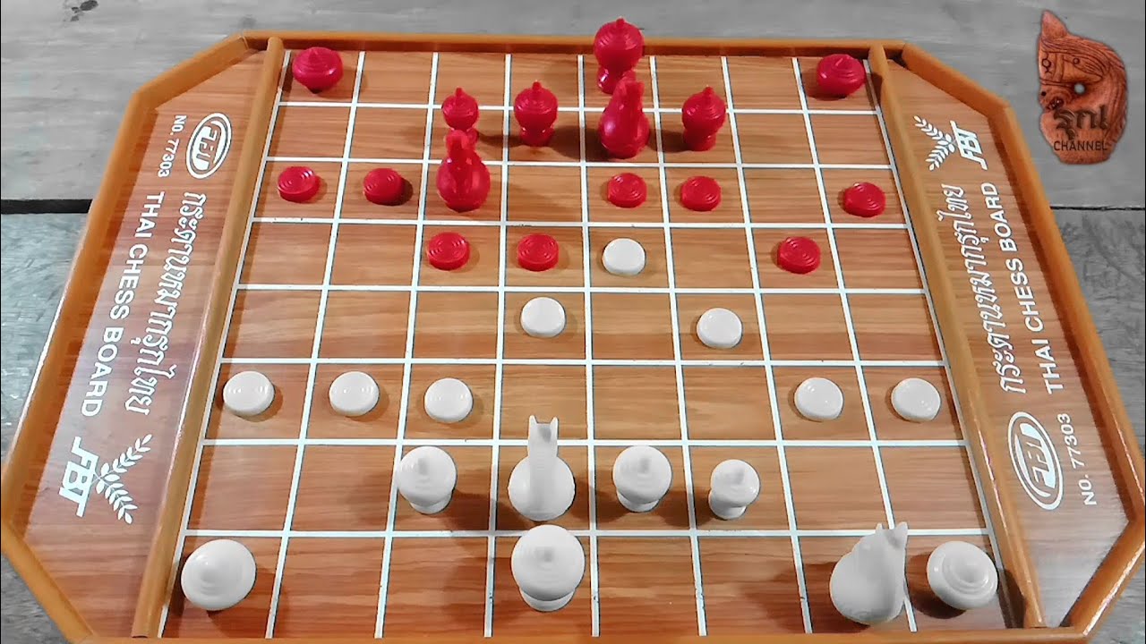 ม้าเทียม สุดยอด AI หมากรุกไทย  รุก! EP.882