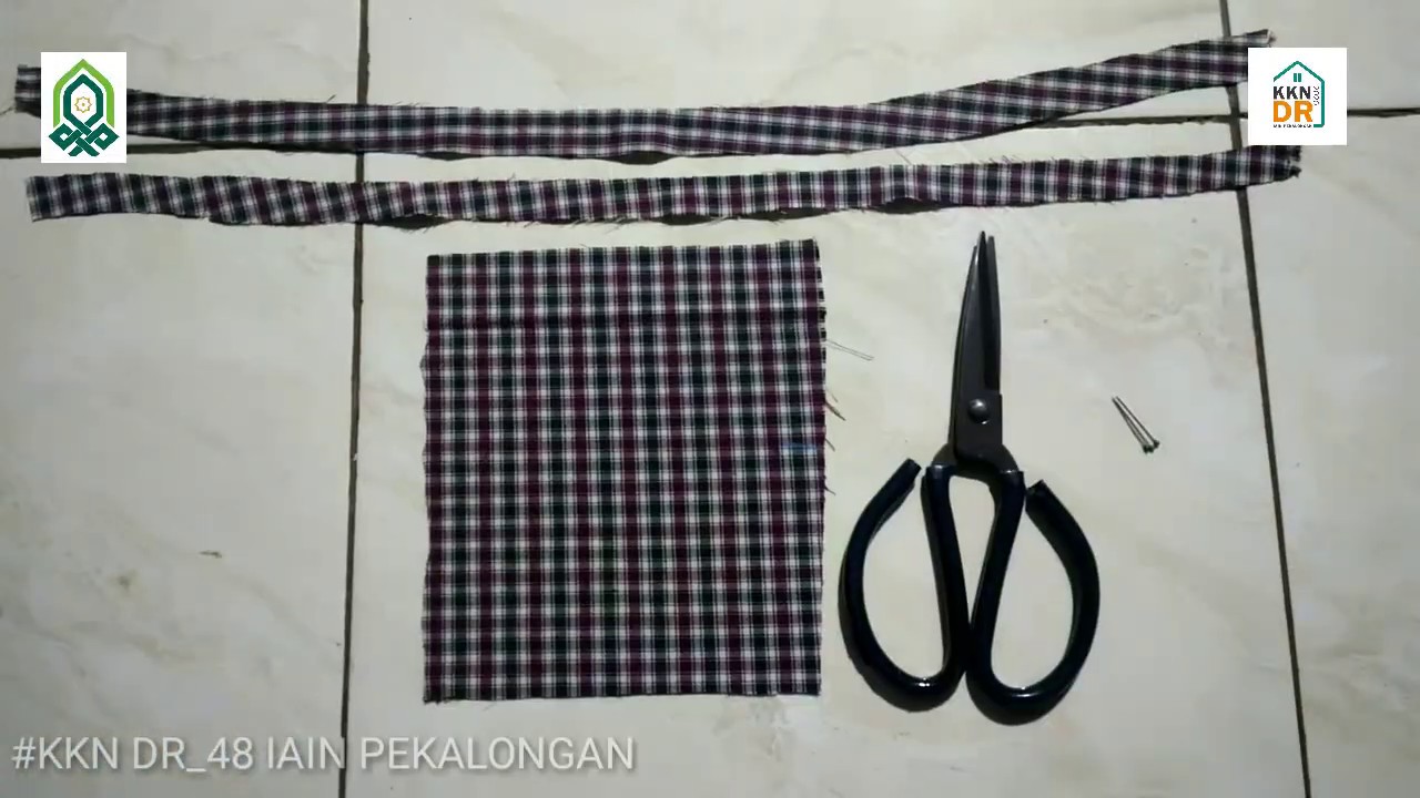CARA MEMBUAT MASKER KAIN DARI KAIN PERCA YouTube CARA MEMBUAT MASKER KAIN DARI KAIN PERCA YouTube