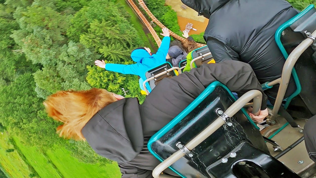 Expedition GeForce - Back Row On Ride - Holiday Park