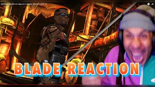 Blade finally makes it into Marvel vs Capcom! Reaction