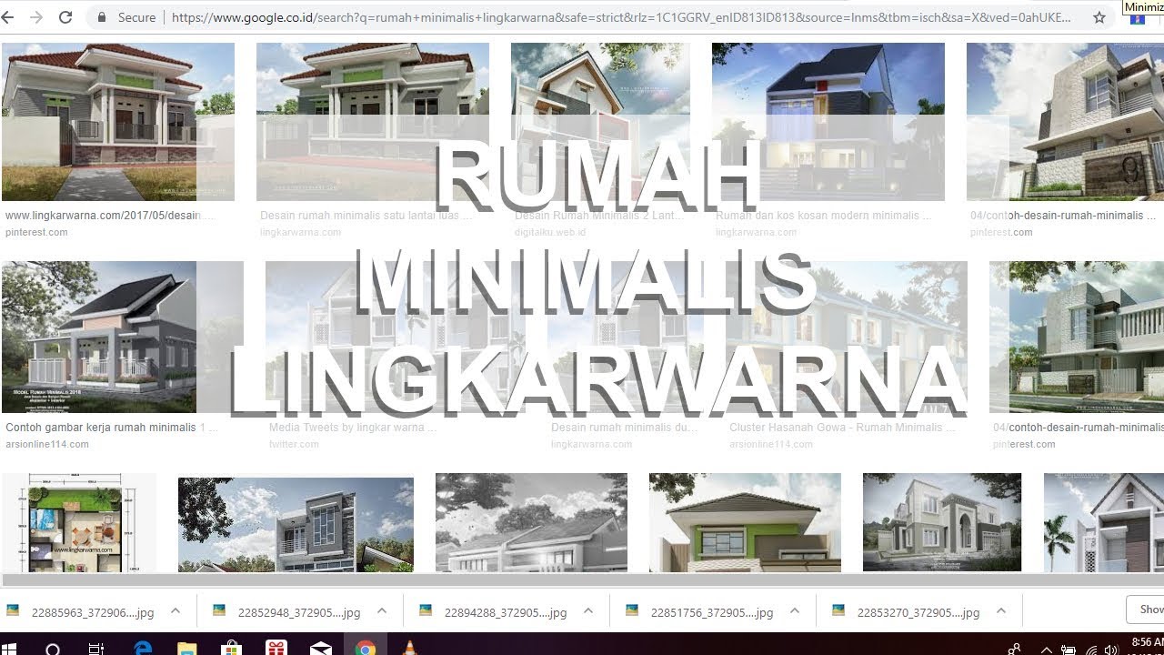  Rumah  minimalis  lingkarwarna YouTube