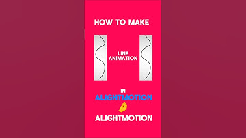 How To Make Line Animation In Alightmotiom #shorts #alightmotion