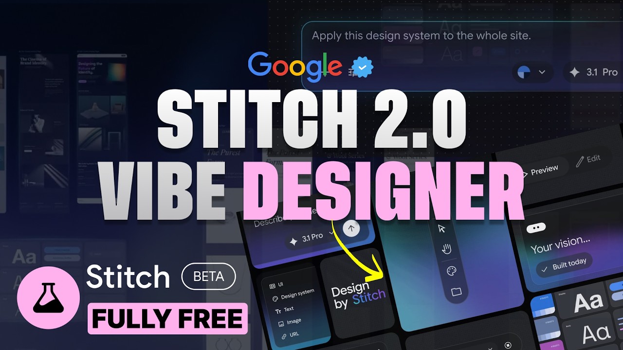 The New Google Stitch - Are Designers Finished?