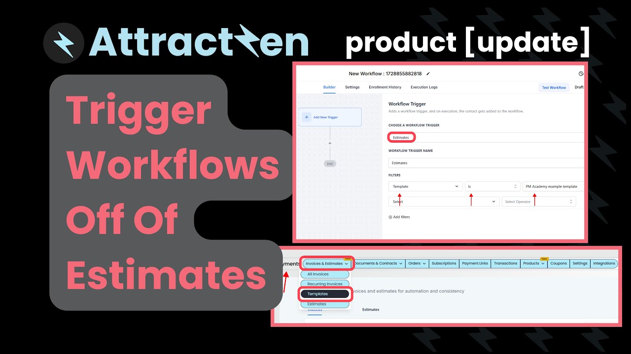 Product Update: Trigger Workflows off of Estimates - YouTube