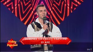 Video thumbnail of "Dorinel Gavriluţ Pârvoni - Hai, mândro, pe luncă-n jos (#VedetaPopulară)"