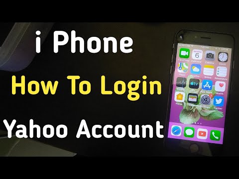 Comment faire pour ajouter Yahoo compte Iphone | Iphone Ajouter Yahoo Mail compte