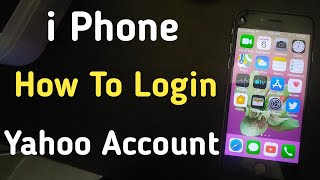 How To Add Yahoo Account In Iphone | Iphone Add Yahoo Mail Account Resimi