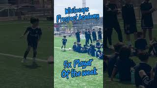 Blessed and honored to received my 5th Player of the Week recognition at Whitecaps Prospect Academy