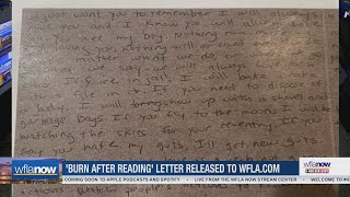 Exclusive: Roberta Laundrie's 'burn after reading' letter to Brian Laundrie in Gabby Petito Case